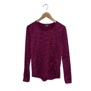 Marmot Long Sleeve  Top‎ Women’s Size Small Purple Pink Heathered Activewear